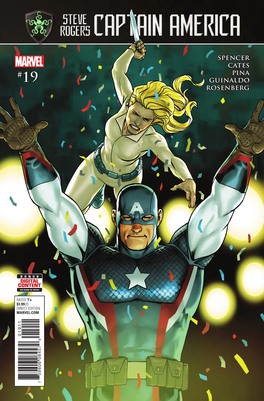 Cover of Captain America: Steve Rogers #19