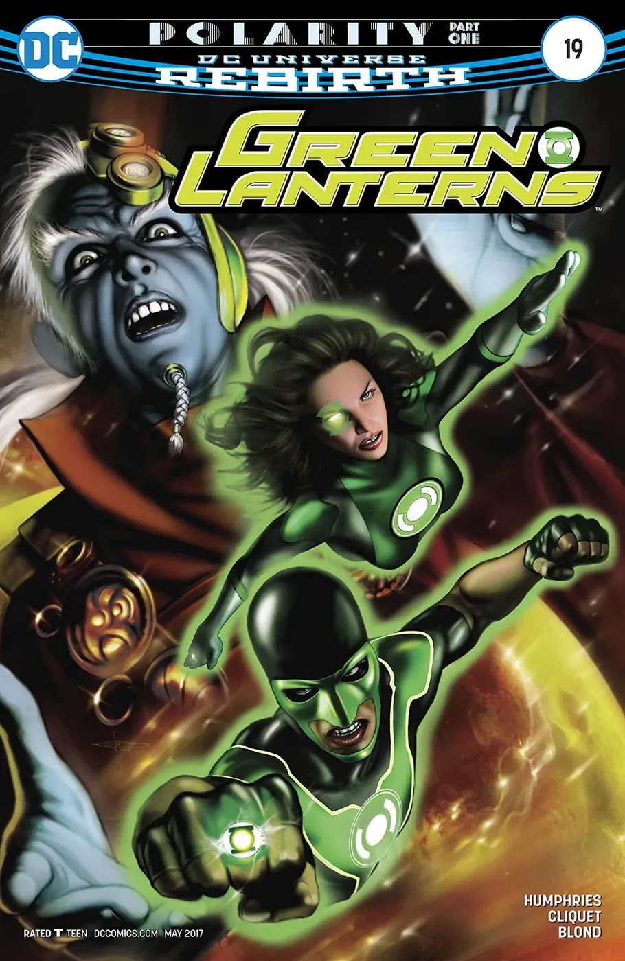 Cover of Green Lanterns #19