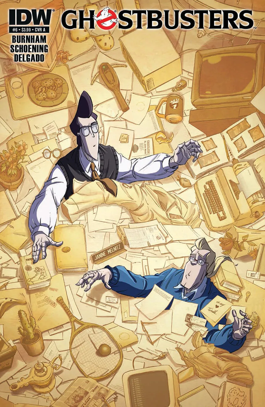 Cover of Ghostbusters #6