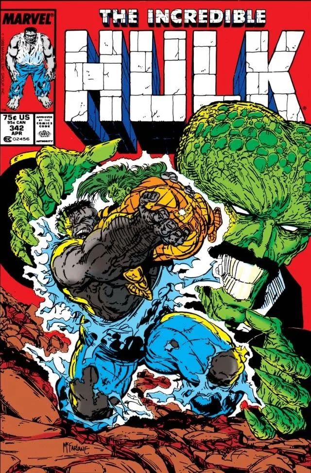 Cover of The Incredible Hulk #342