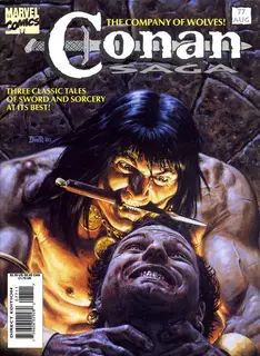 Cover of Conan Saga #77