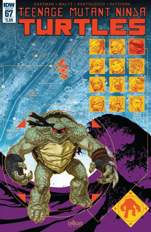 Cover of Teenage Mutant Ninja Turtles #67