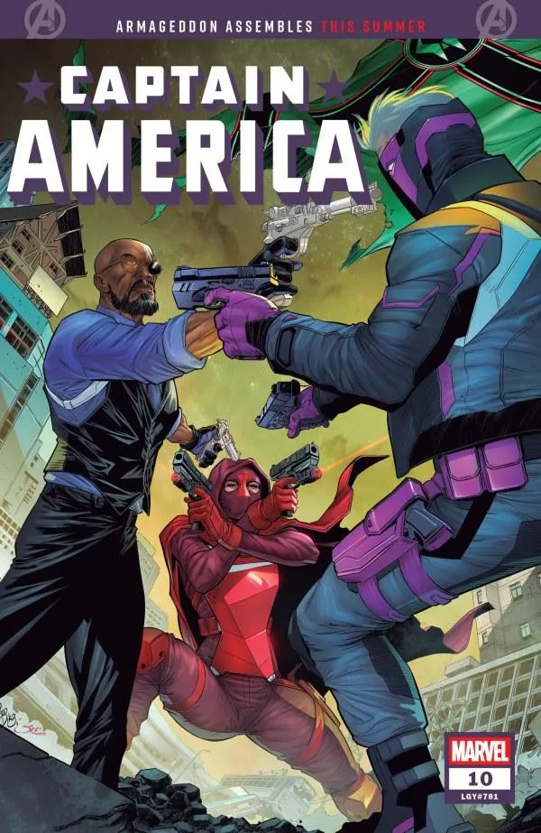 Cover of Captain America #10 (781)
