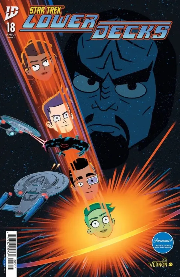 Cover of Star Trek: Lower Decks #18