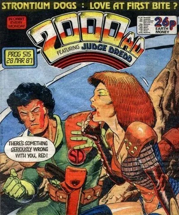 Cover of 2000 AD #515