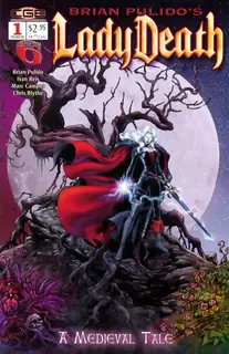 Cover of Brian Pulido's Lady Death: A Medieval Tale #1