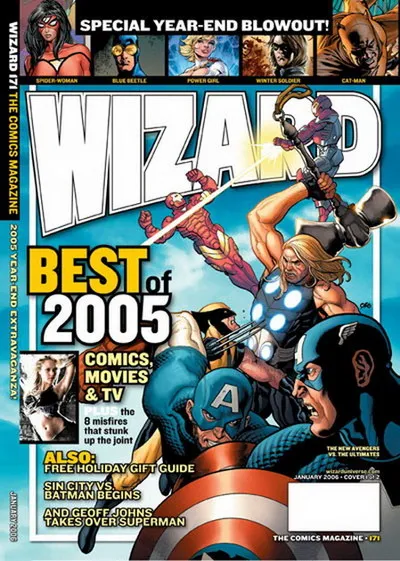 Cover of Wizard: The Comics Magazine #171