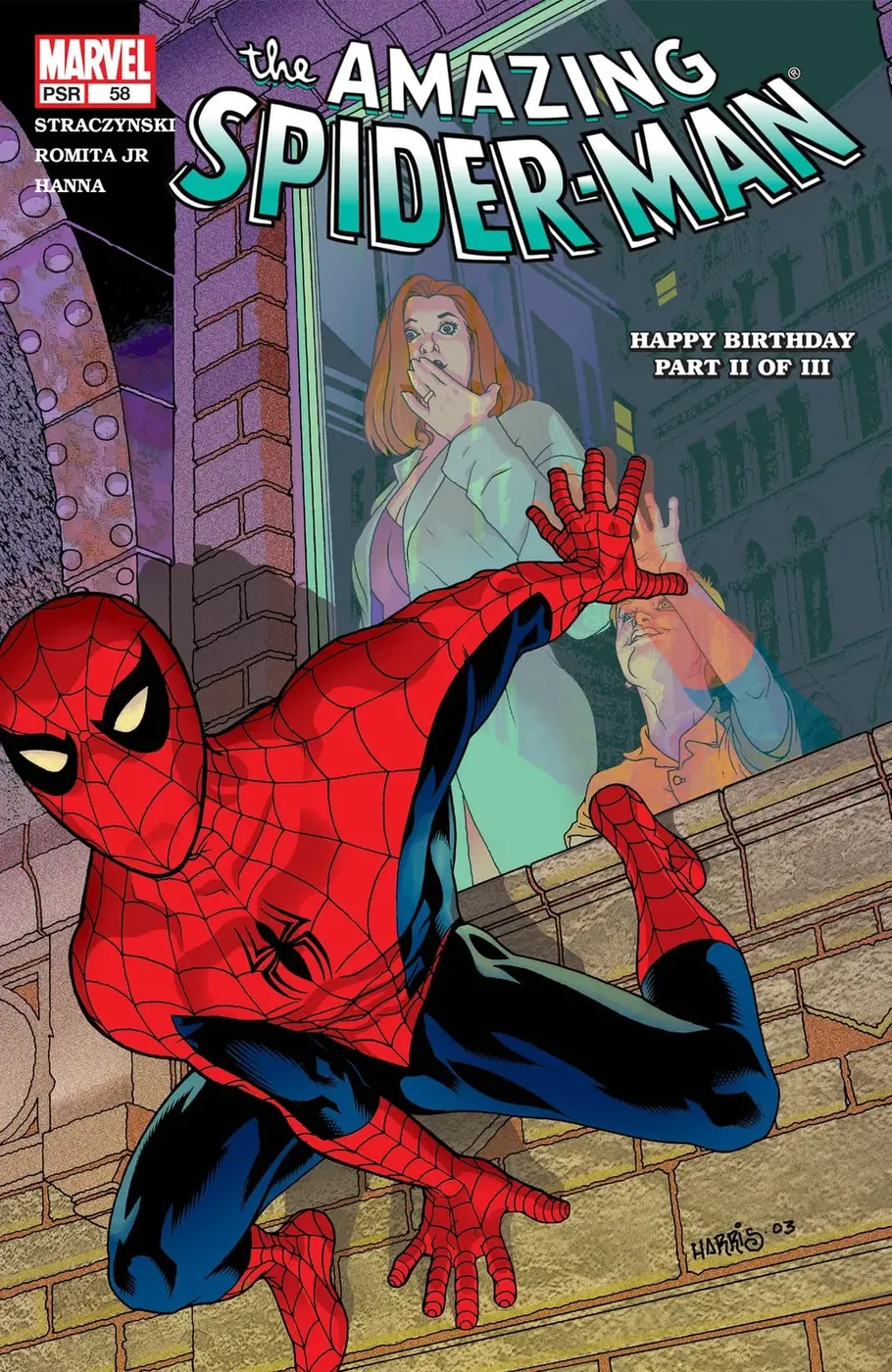 Cover of The Amazing Spider-Man #58 (499)
