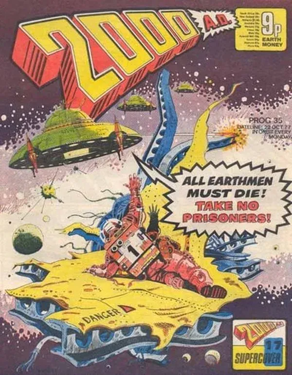 Cover of 2000 AD #35