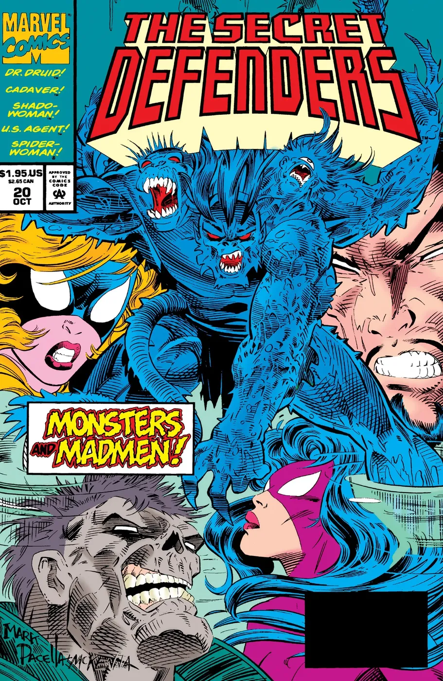 Cover of The Secret Defenders #20