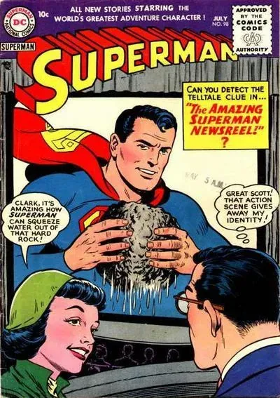Cover of Superman #98