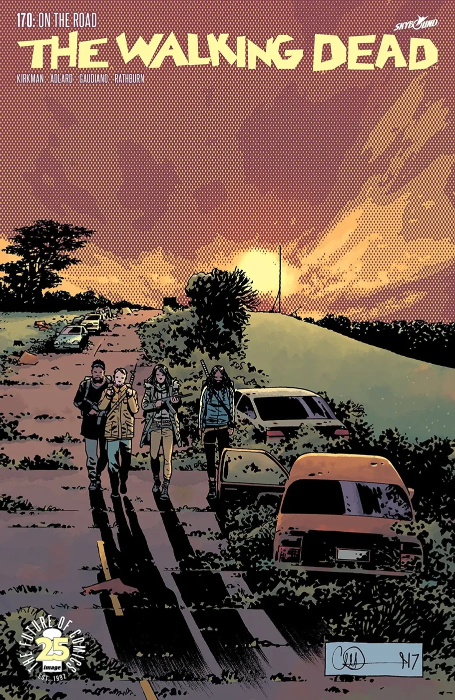 Cover of The Walking Dead #170