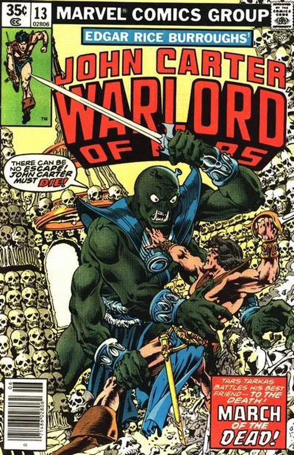 Cover of John Carter, Warlord of Mars #13