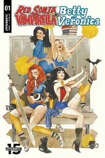 Cover of Red Sonja and Vampirella Meet Betty and Veronica #1