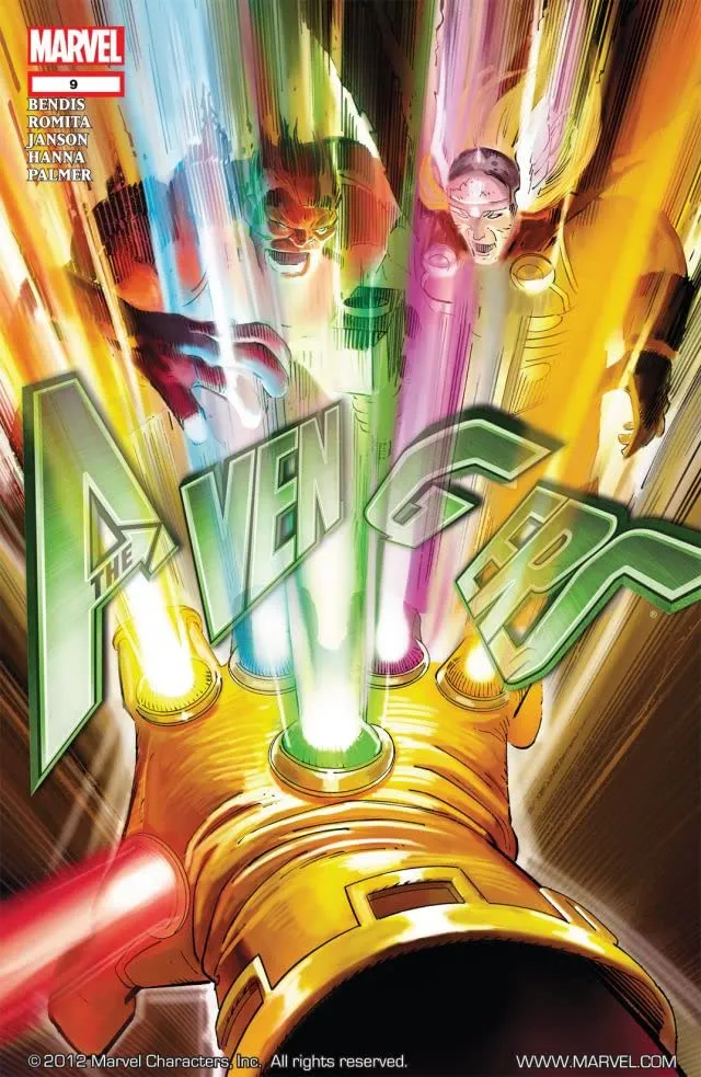 Cover of Avengers #9