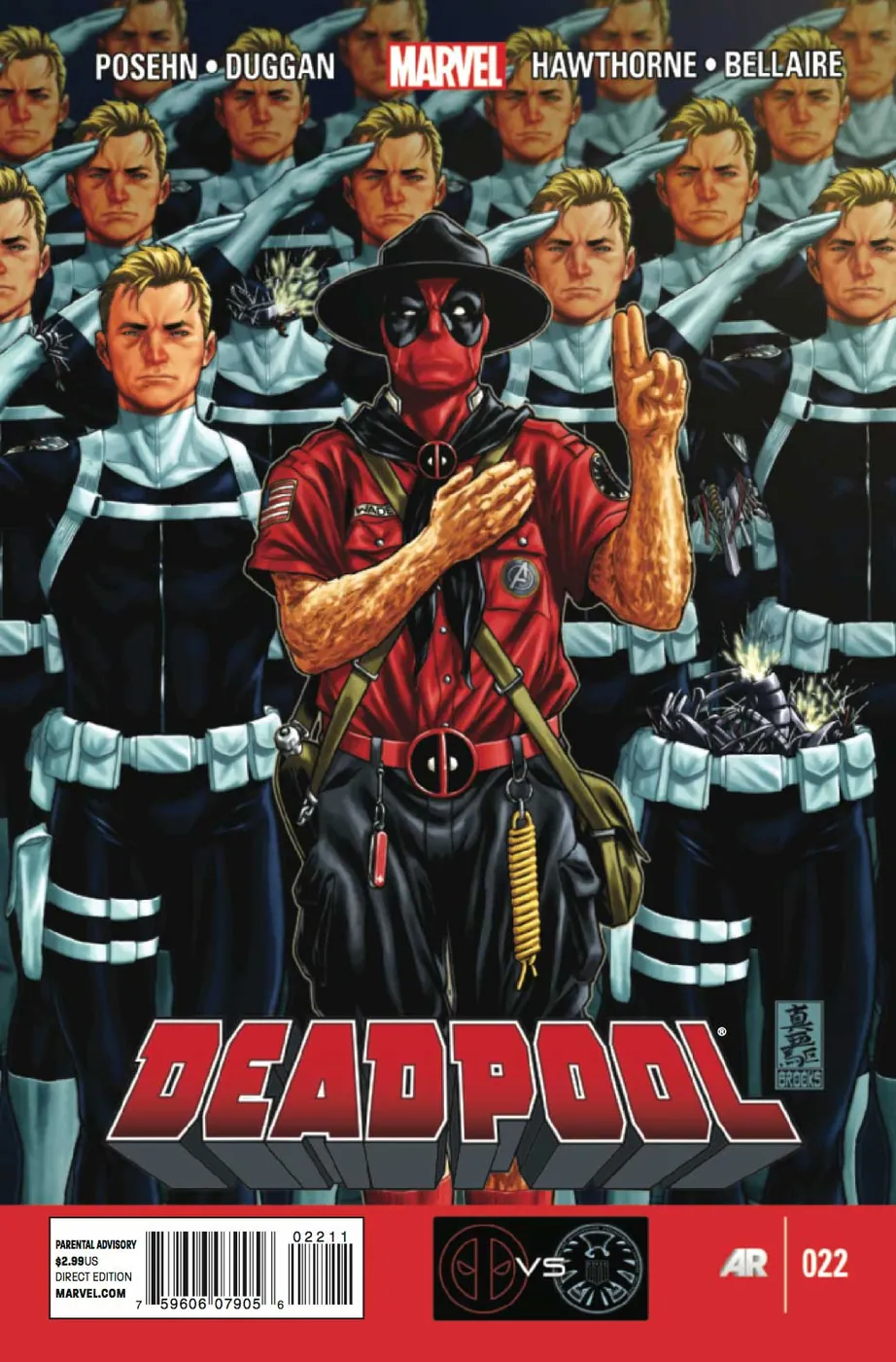 Cover of Deadpool #22