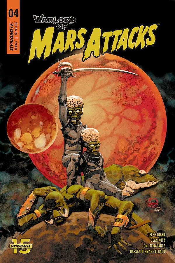 Cover of Warlord of Mars Attacks #4