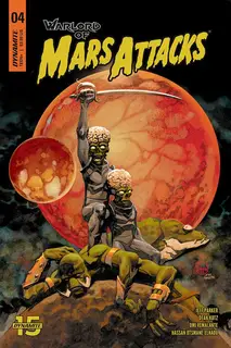 Cover of Warlord of Mars Attacks #4