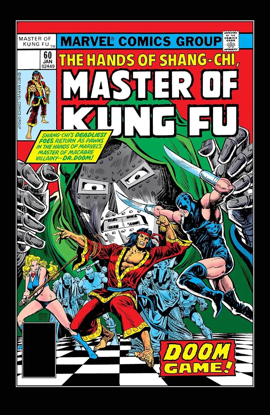 Cover of Master of Kung Fu #60