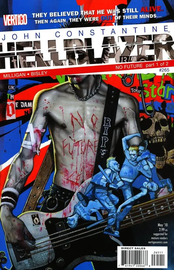 Cover of Hellblazer #265