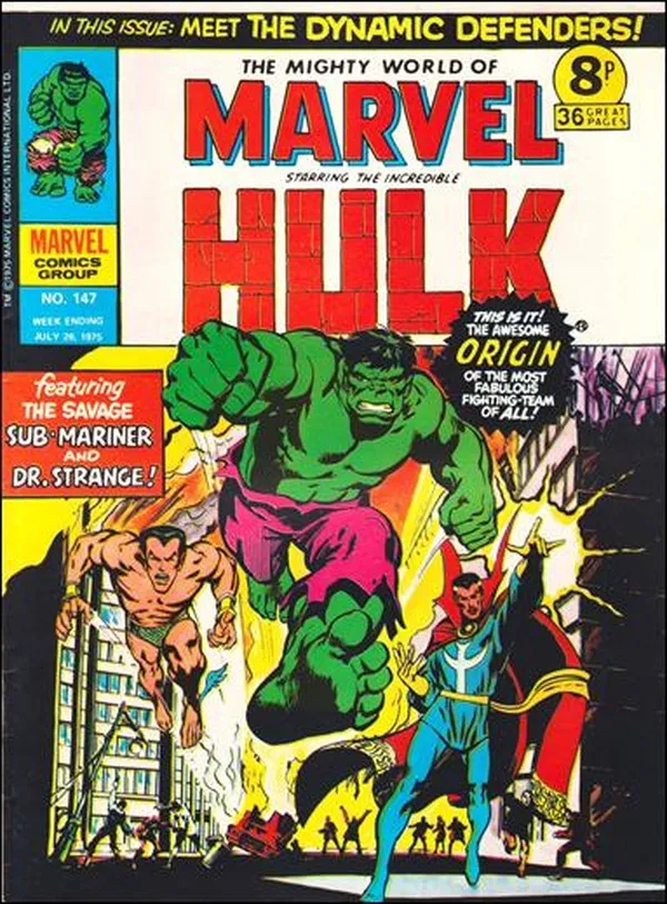 Cover of The Mighty World of Marvel #147