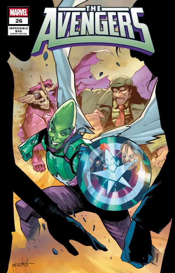 Cover of Avengers #26 (792)