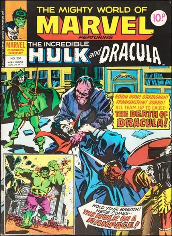 Cover of The Mighty World of Marvel #256