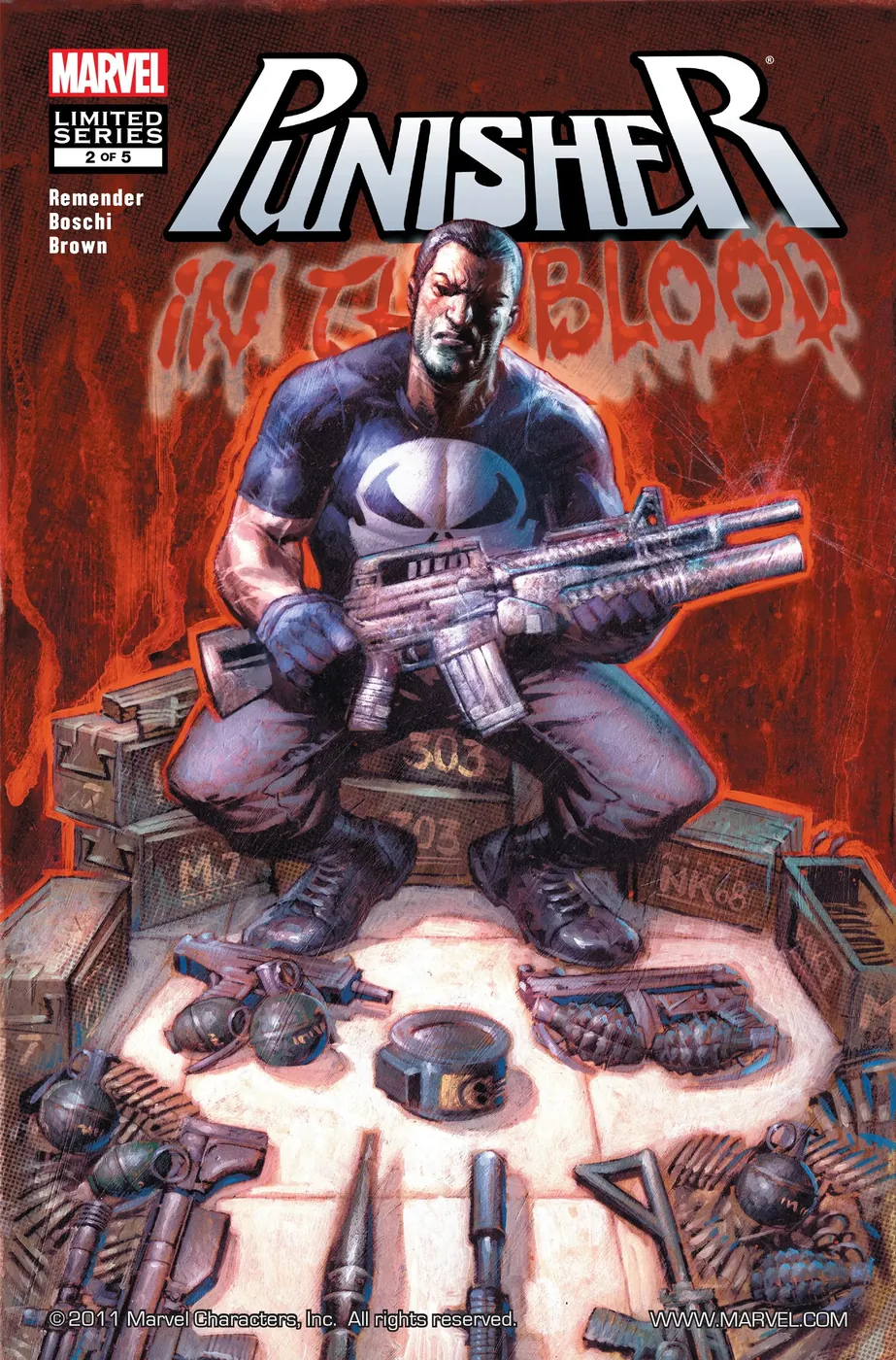 Cover of Punisher: In the Blood #2