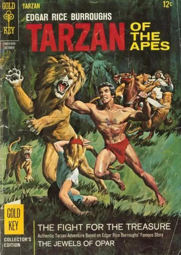 Cover of Edgar Rice Burroughs' Tarzan of the Apes #161