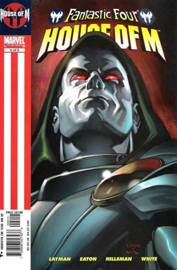 Cover of Fantastic Four: House of M #2
