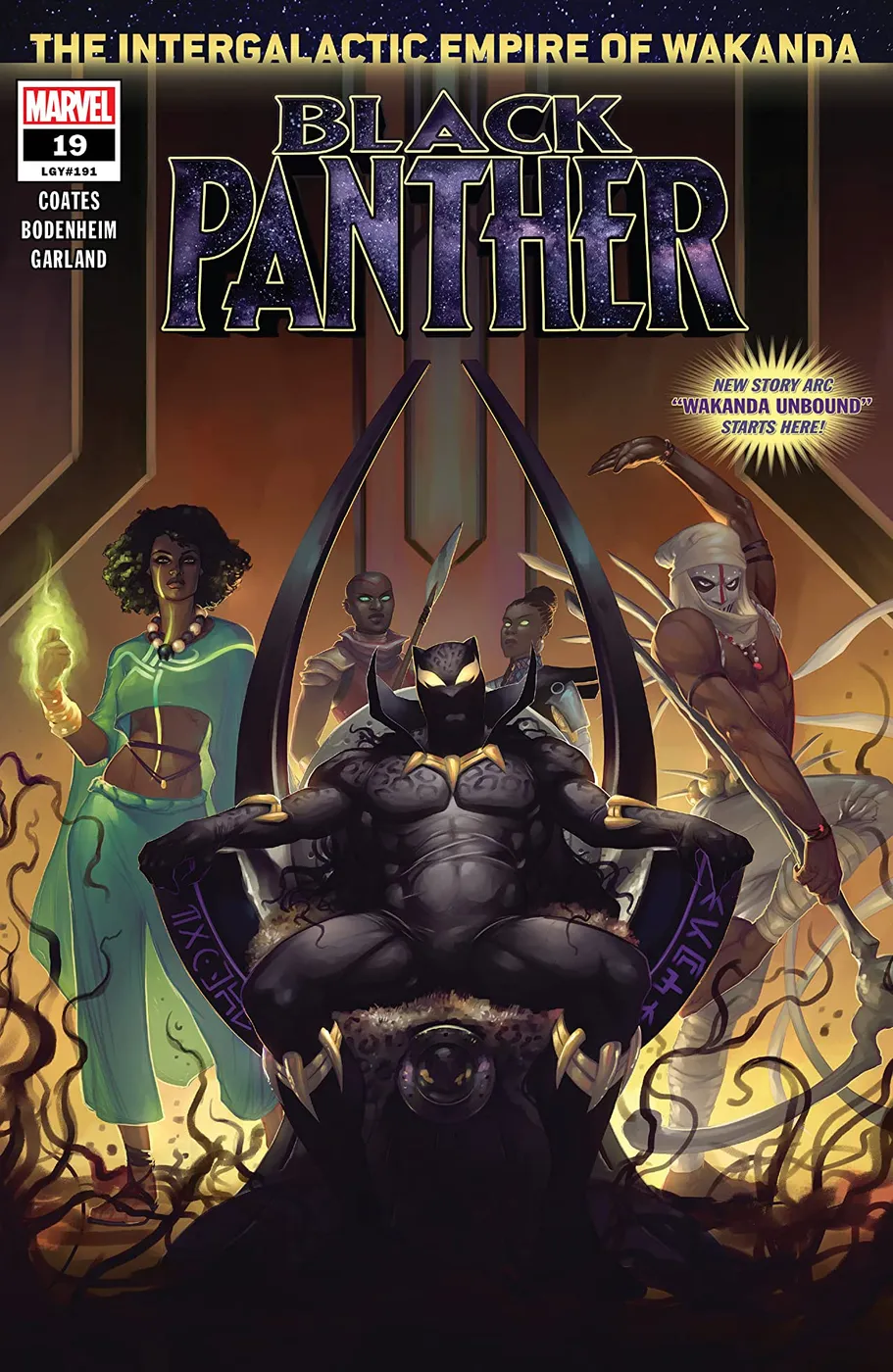 Cover of Black Panther #19 (191)