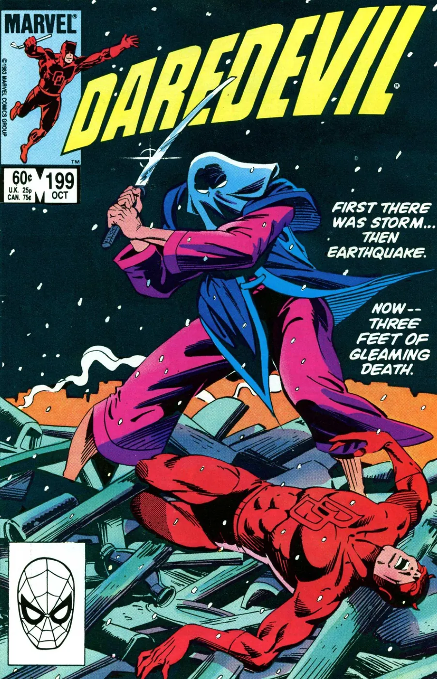 Cover of Daredevil #199