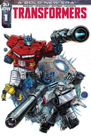 Cover of Transformers #1