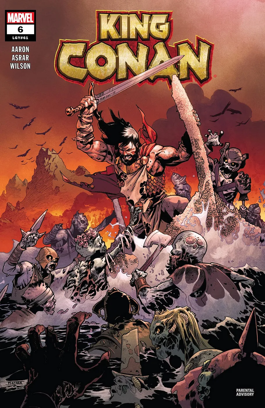 Cover of King Conan #6 (61)