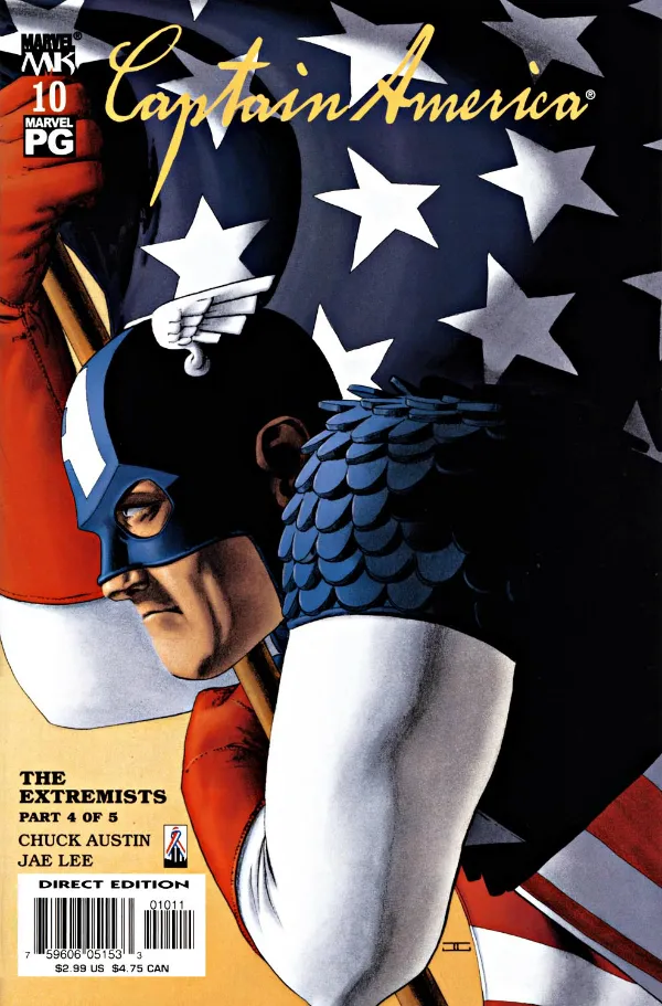 Cover of Captain America #10