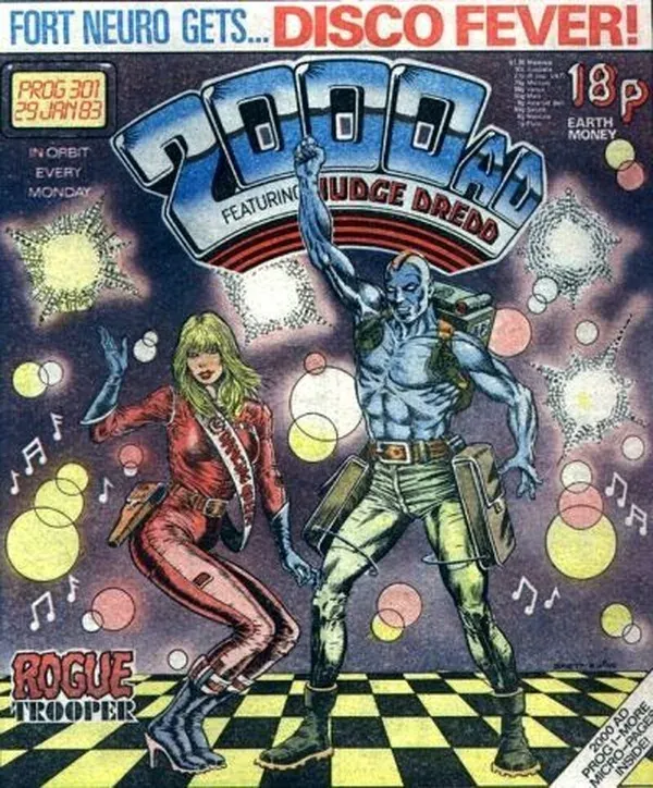Cover of 2000 AD #301