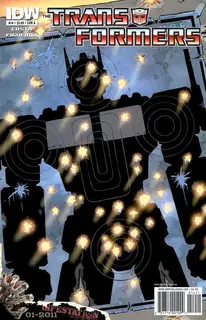Cover of The Transformers #14