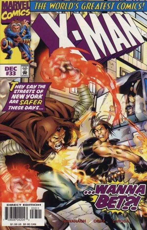 Cover of X-Man #33