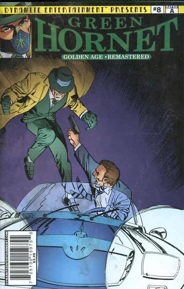 Cover of The Green Hornet: Golden Age Re-Mastered #8