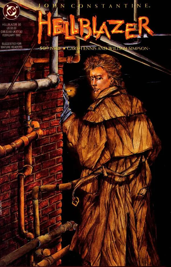 Cover of Hellblazer #50