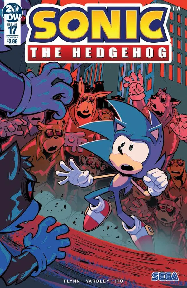 Cover of Sonic the Hedgehog #17