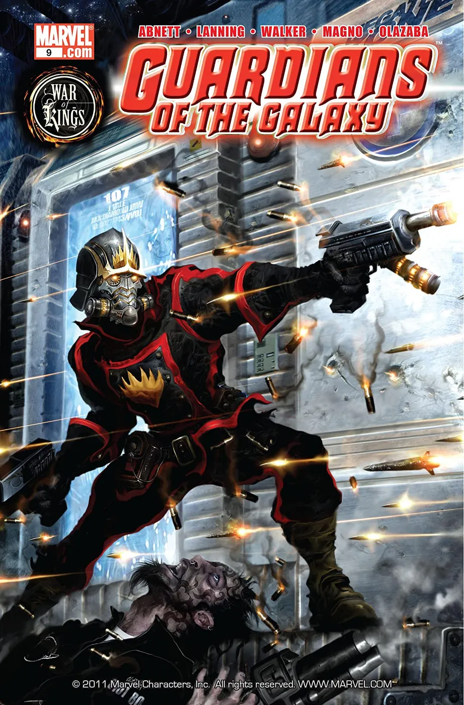 Cover of Guardians of the Galaxy #9