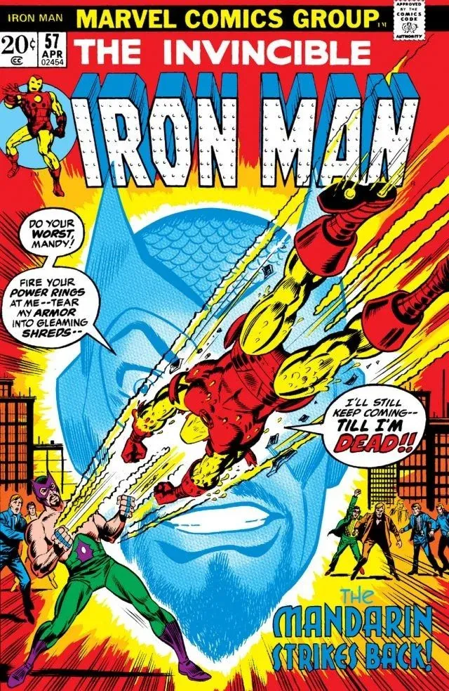 Cover of Iron Man #57