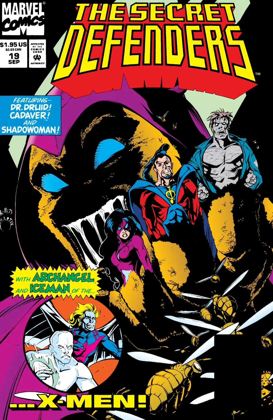 Cover of The Secret Defenders #19