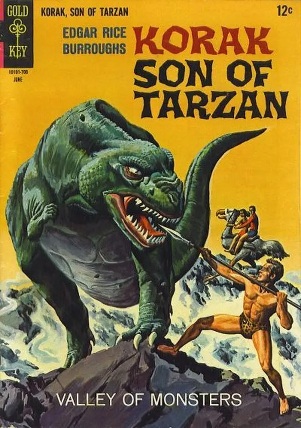 Cover of Edgar Rice Burroughs Korak, Son of Tarzan #17
