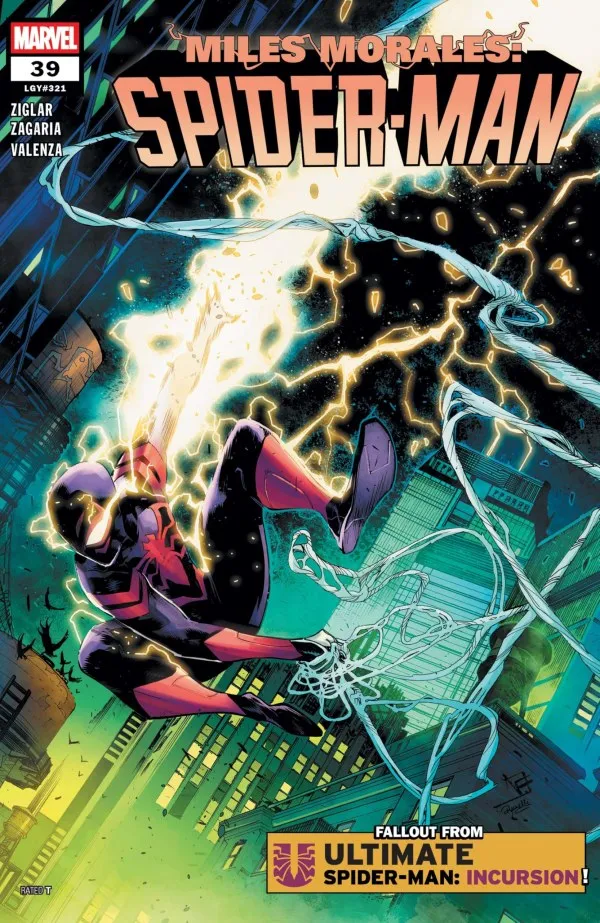 Cover of Miles Morales: Spider-Man #39 (321)