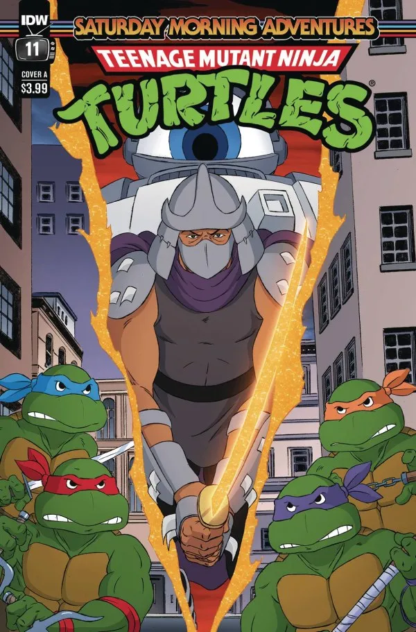 Cover of Teenage Mutant Ninja Turtles: Saturday Morning Adventures #11