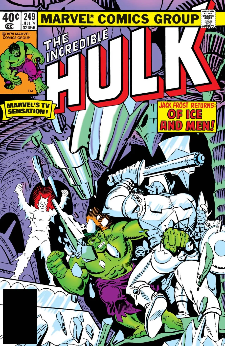 Cover of The Incredible Hulk #249