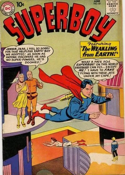 Cover of Superboy #81