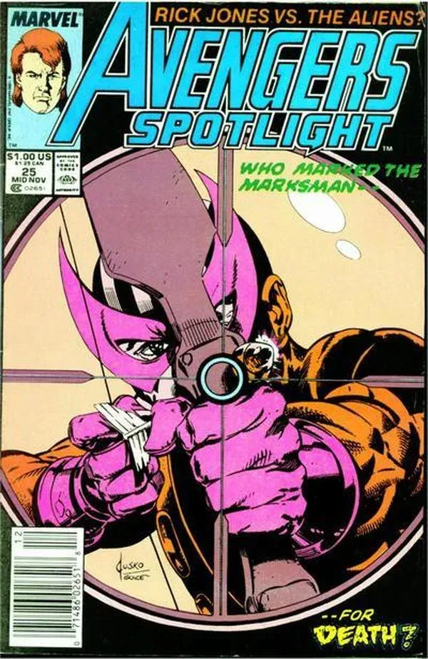 Cover of Avengers Spotlight #25